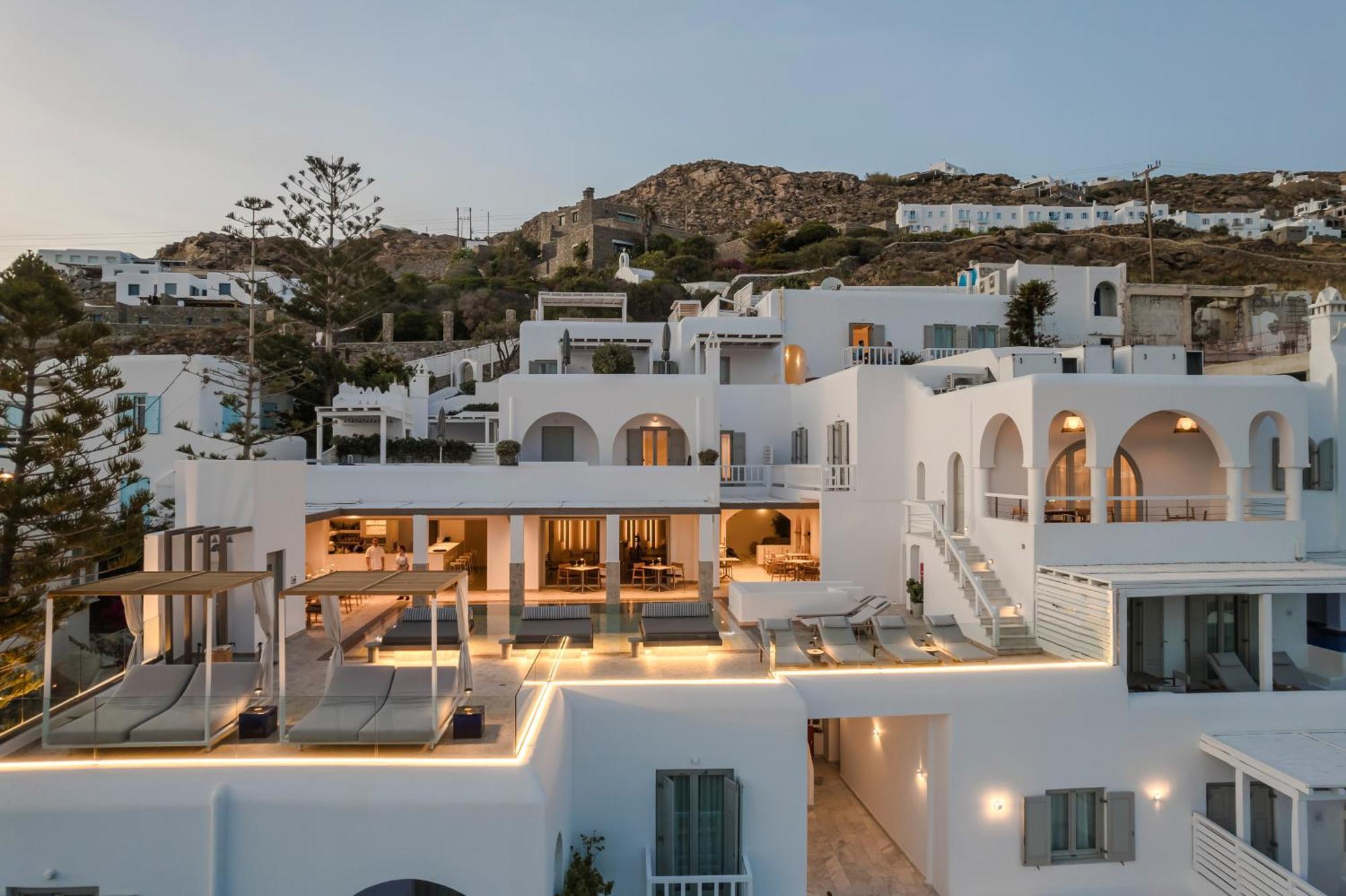 Grace Mykonos Hotell Agios Stefanos  Eksteriør bilde