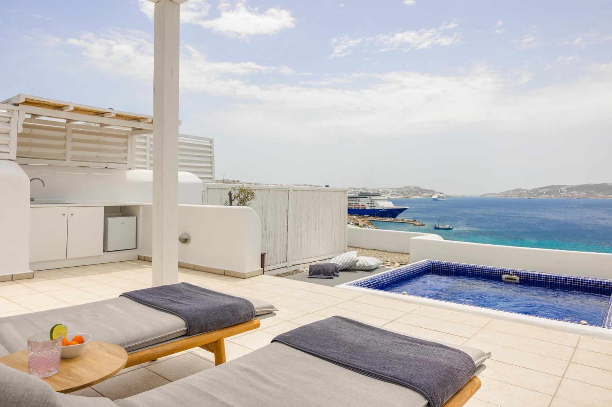 Grace Mykonos Hotell Agios Stefanos  Eksteriør bilde